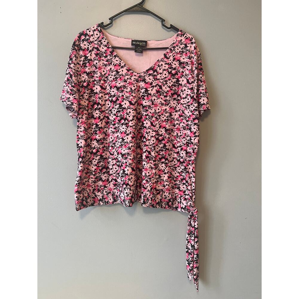 Style & Co Y2K Plus Size Top